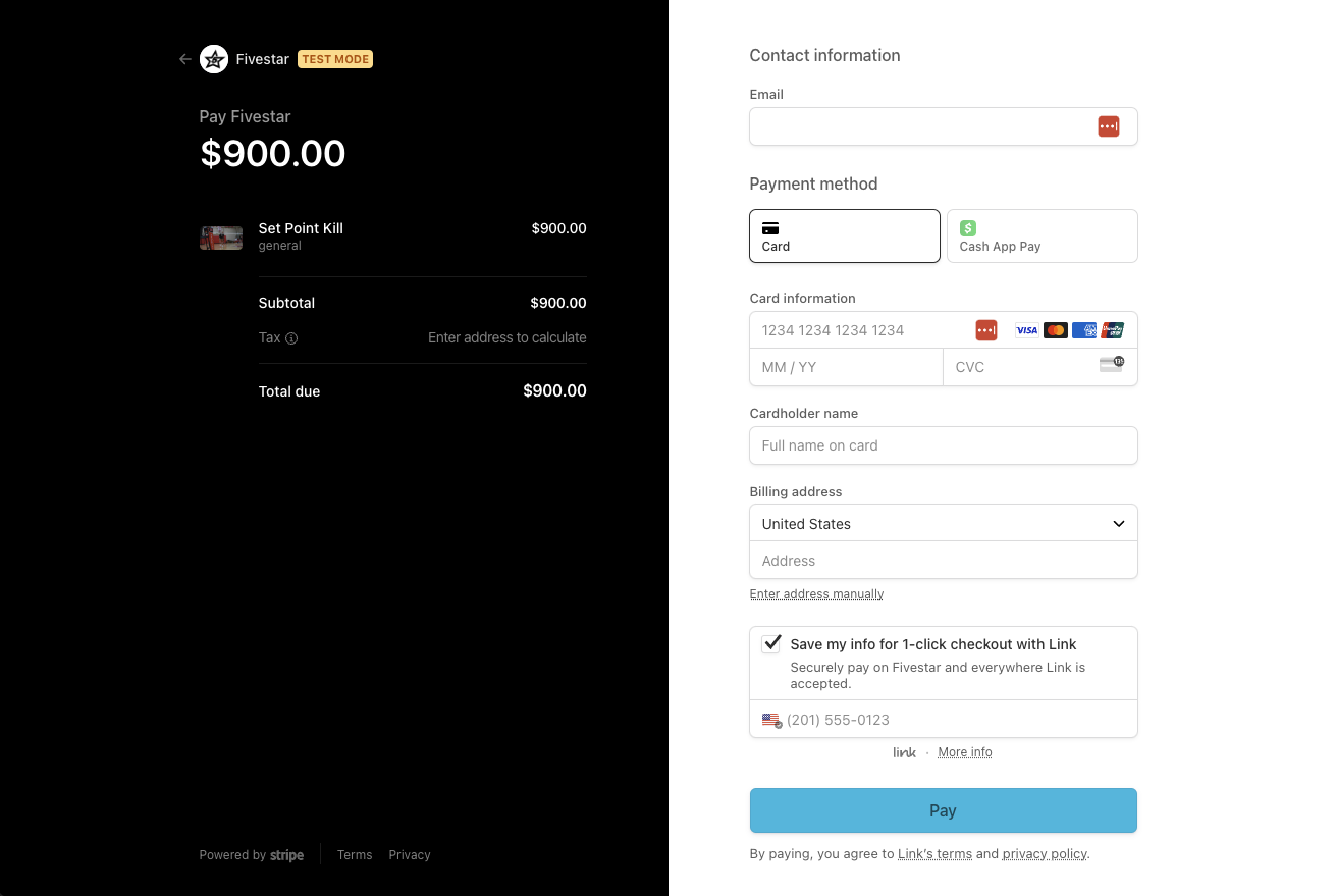 Stripe Checkout